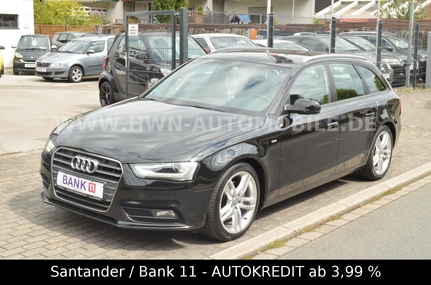 Audi A4 Avant S line Sportp.*Autom*NAVI*Xenon*AHK*PDC Noir - 2