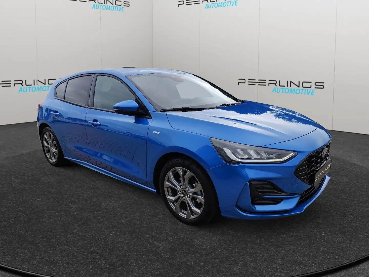 Ford Focus EcoBoost mHEV ST-Line X Blauw - 1