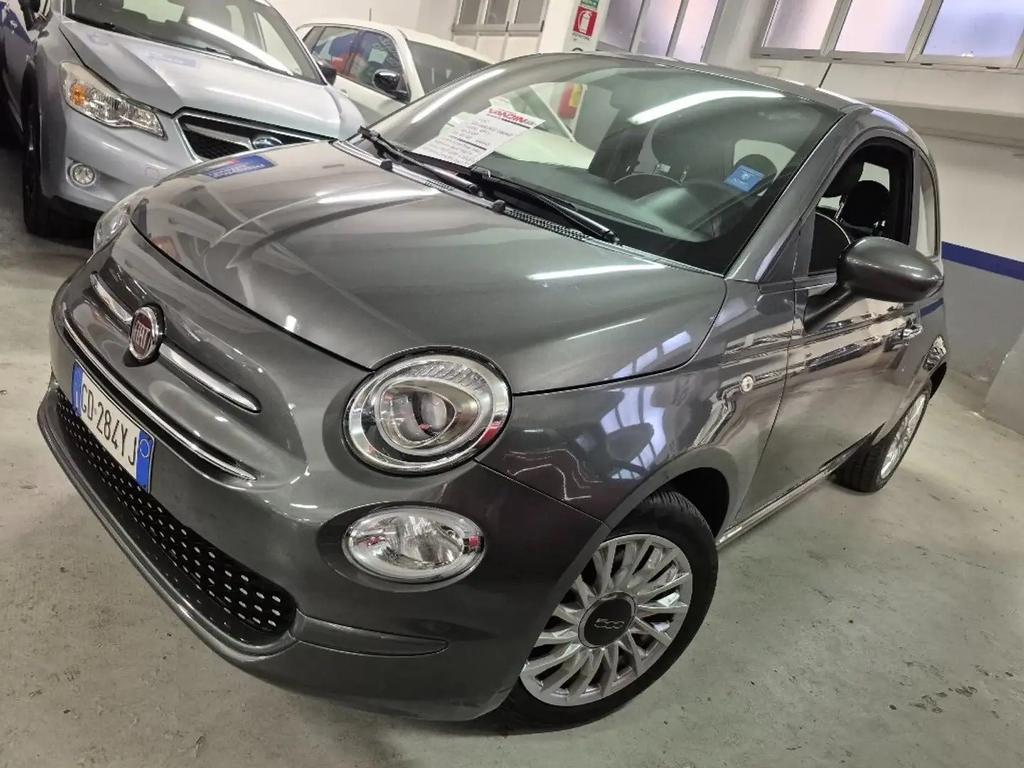 Fiat 500 1.2 Lounge 69cv DUAL-LOGIC (CAMBIO AUT.) 18.000KM! Grigio - 1