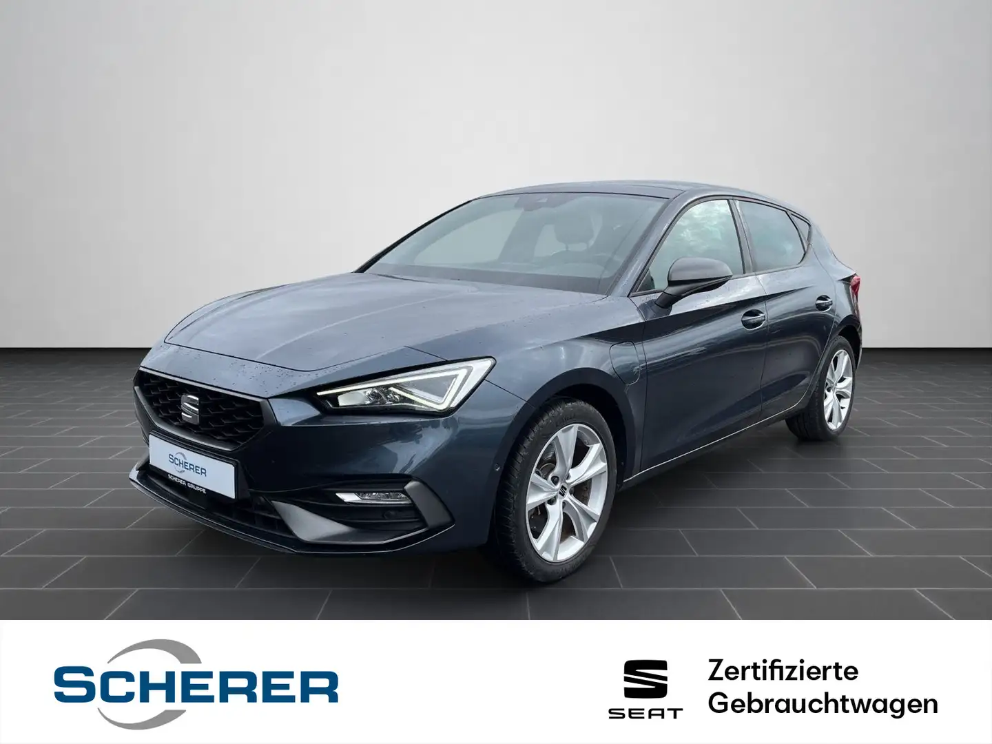 SEAT Leon FR 1.4 e-HYBRID DSG ACC LED PANO RFK SHZ Grau - 1
