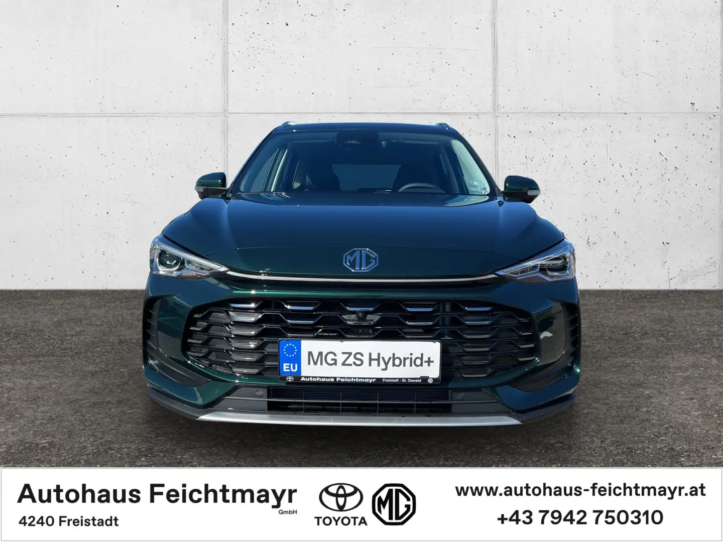 MG ZS Hybrid+ Luxury FWD 5tg. Grün - 2
