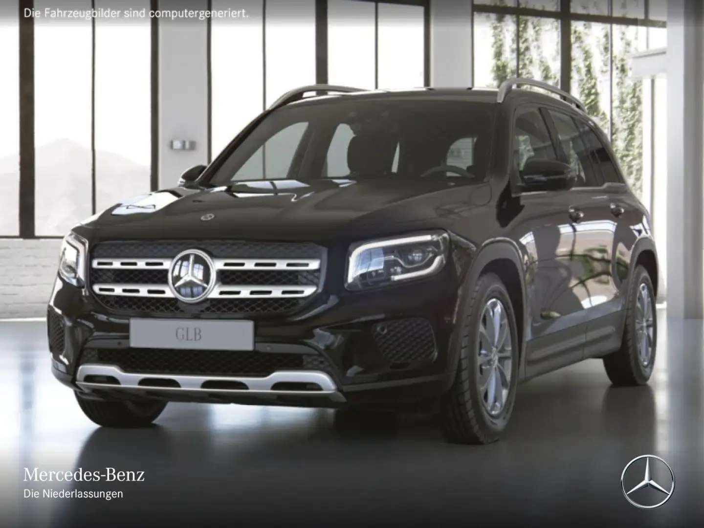 Mercedes-Benz GLB 200 d 4M STYLE+AHK+MULTIBEAM+STHZG+KAMERA+8G Schwarz - 2