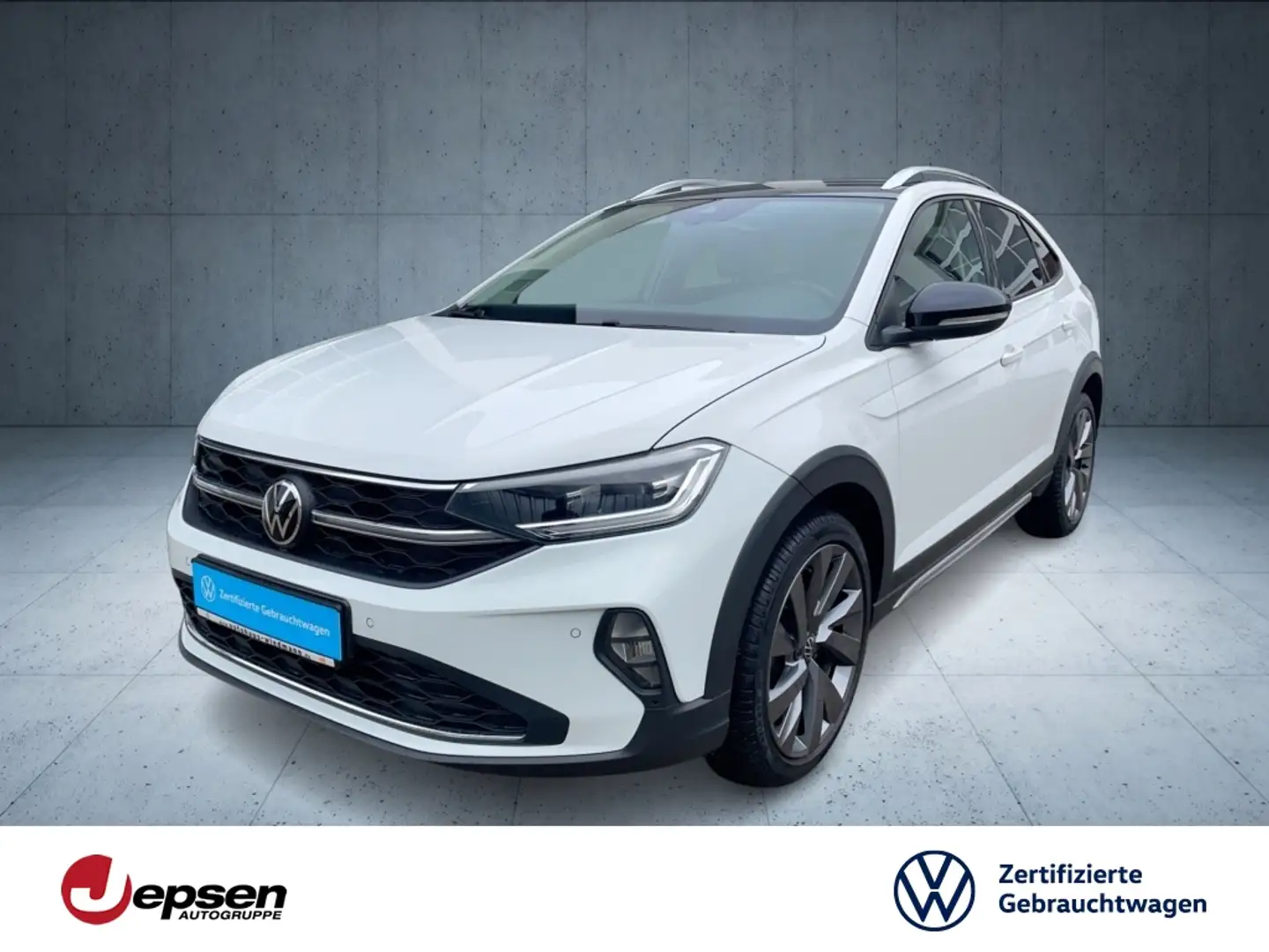 Volkswagen Taigo Style 1.0TSI DSG AHK+ACC+Kamera+Nav+Keyless Weiß - 1