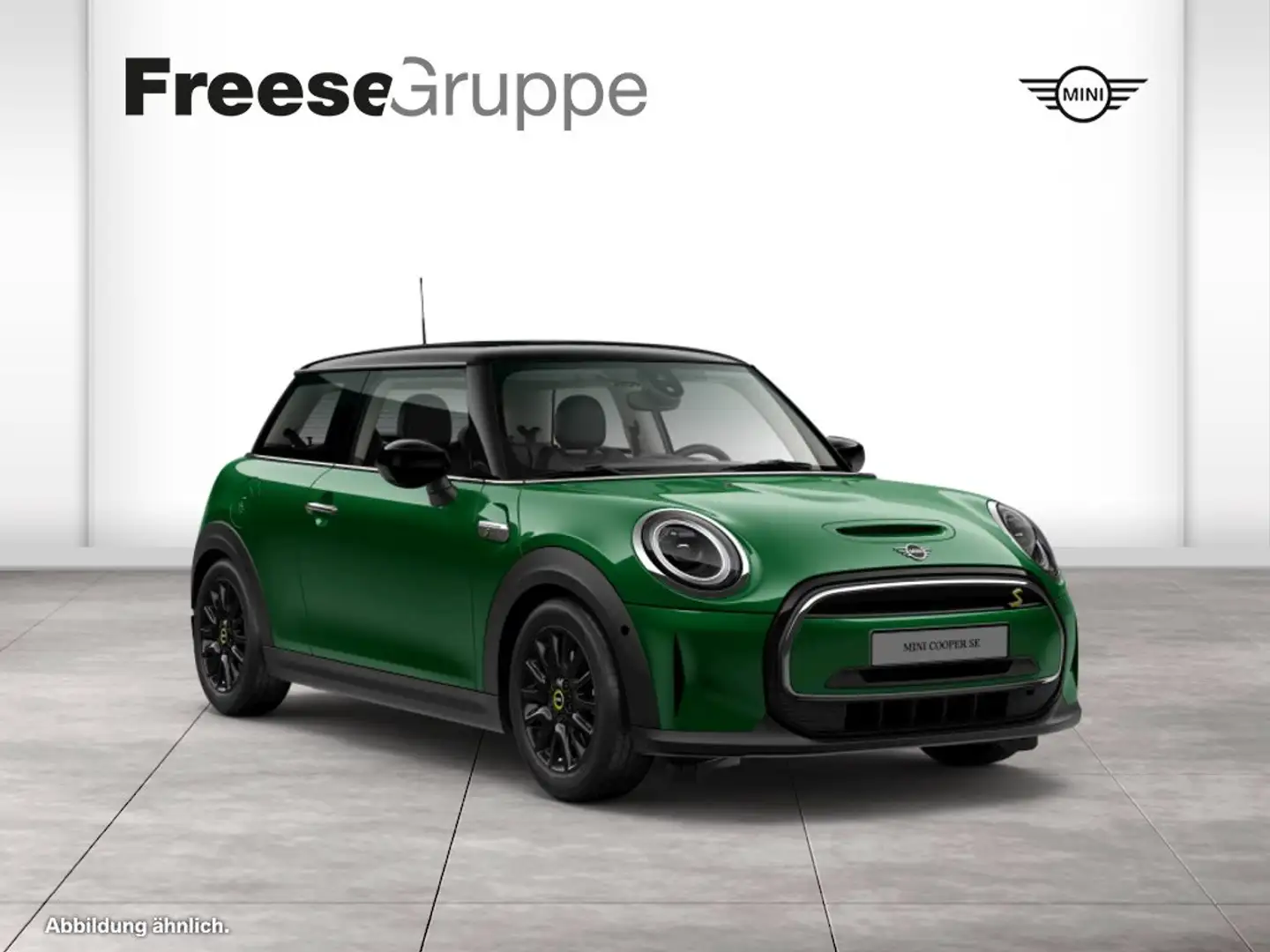 MINI Cooper SE 3-Türer DAB LED Pano.Dach RFK Navi Grün - 1