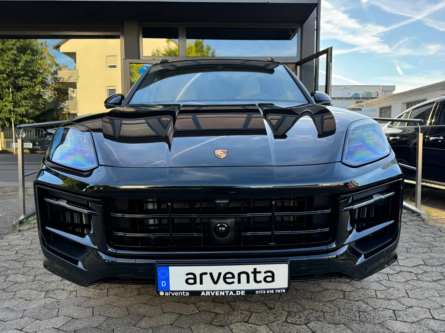 Porsche Cayenne E-HYBRID|SPORTDESIGN|SPORTABGAS|CARBON| Negru - 2