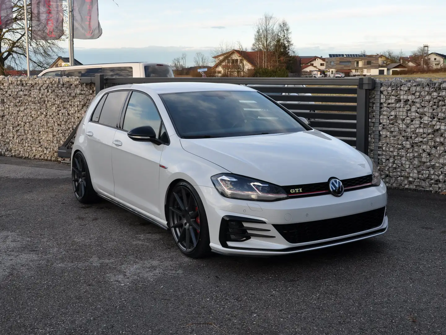 Volkswagen Golf GTI Performance 2,0 TSI DSG Gewinde, Downpipe, AGA, Weiß - 2