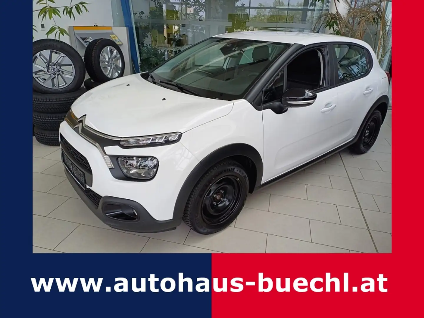 Citroen C3 PureTech 83PS 5-Gang-Manuell Feel Weiß - 1