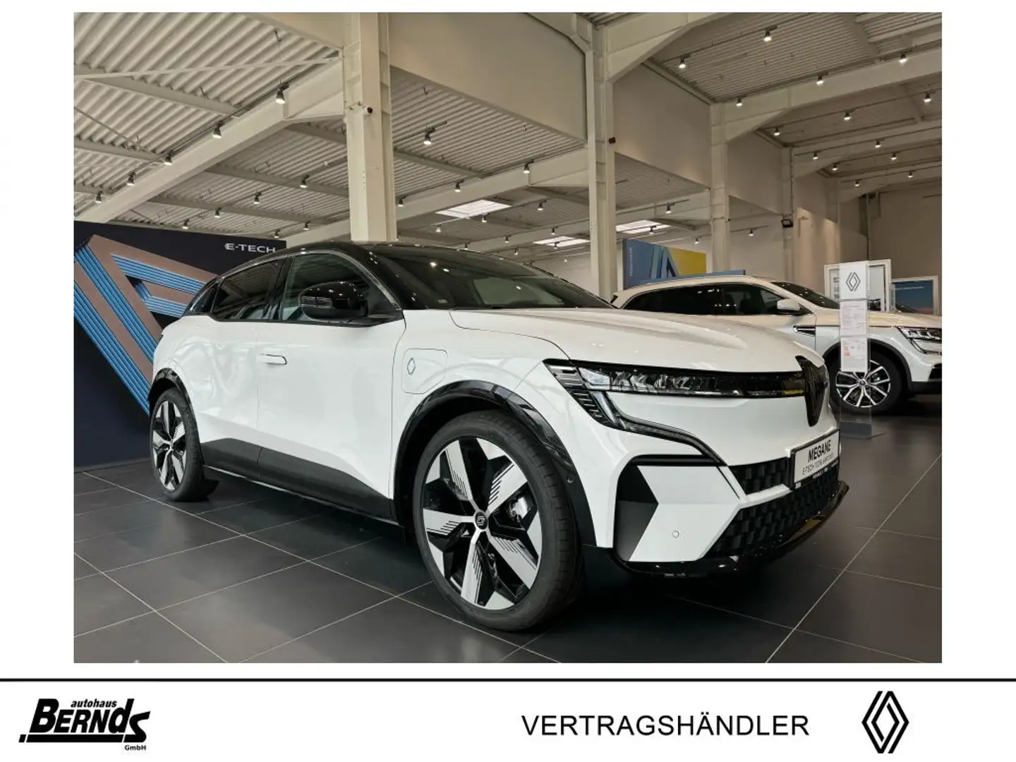 Renault Megane E-Tech 220 Comfort Range Techno SHZ ACC R-KAMERA eCALL Білий - 1