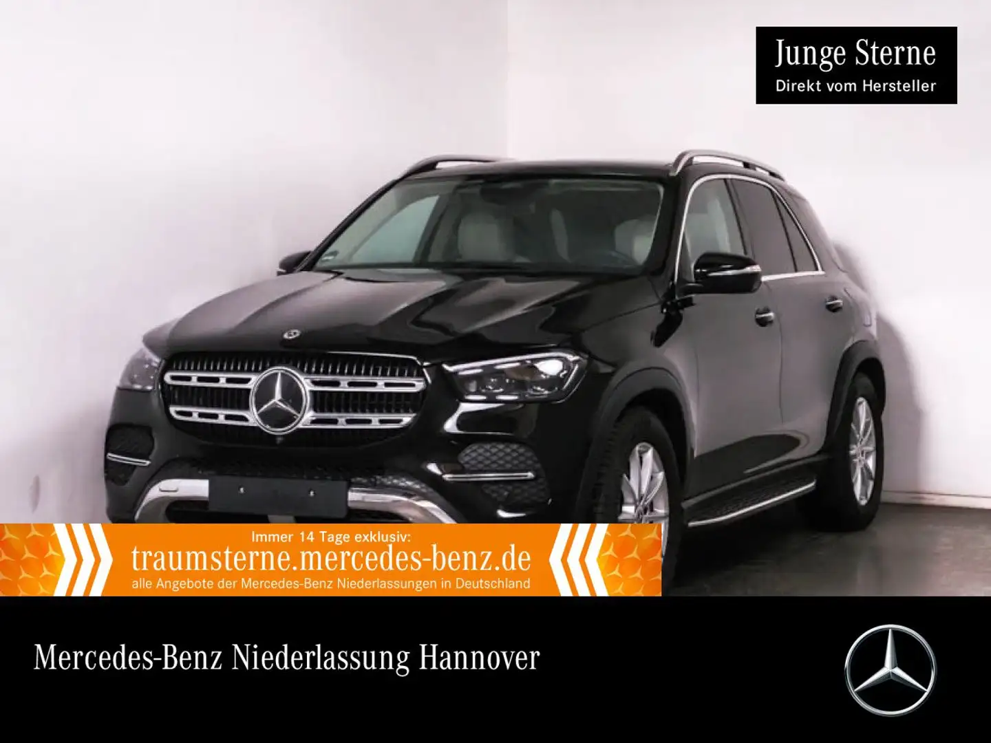 Mercedes-Benz GLE 350 de 4M PANO+360+AHK+MULTIBEAM+19"+HUD+SPUR Schwarz - 1