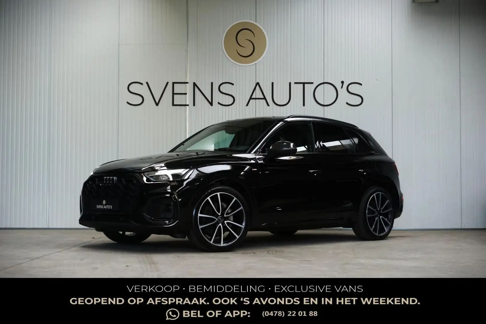 Audi Q5 55 TFSIe S-Line Black Edition RS-Stoelen|Luchtveri Nero - 1