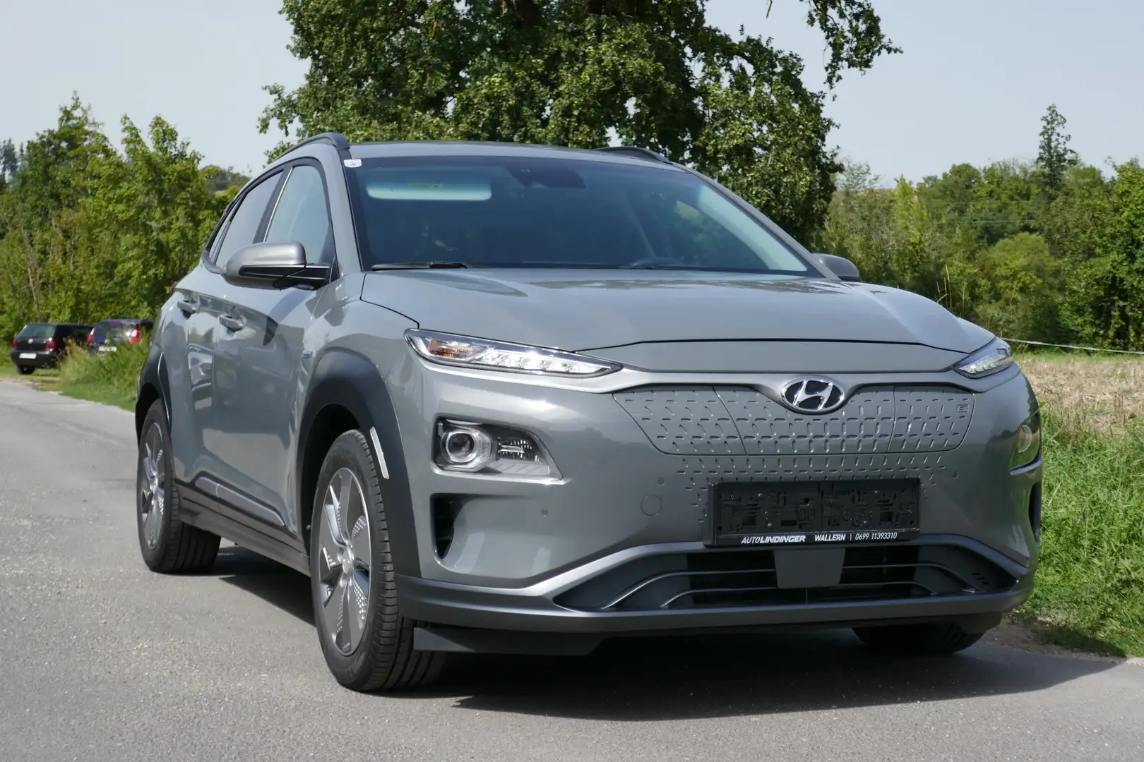 Hyundai KONA Kona Elektro 64kWh Level 5/NUR 60000KM Grau - 2