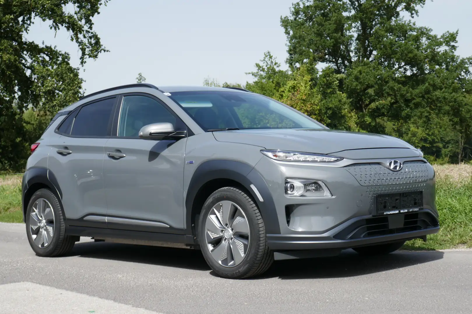 Hyundai KONA Kona Elektro 64kWh Level 5/NUR 60000KM Grau - 1