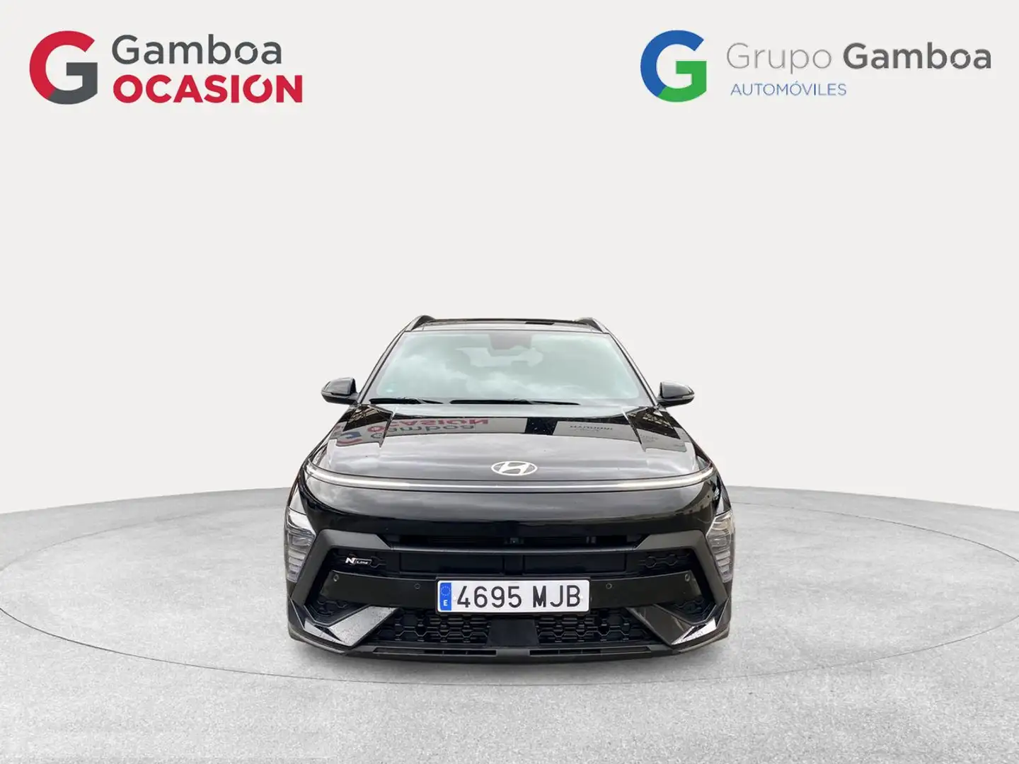 Hyundai KONA 1.6 TGDI Nline Style 4x4 DT Negro - 2