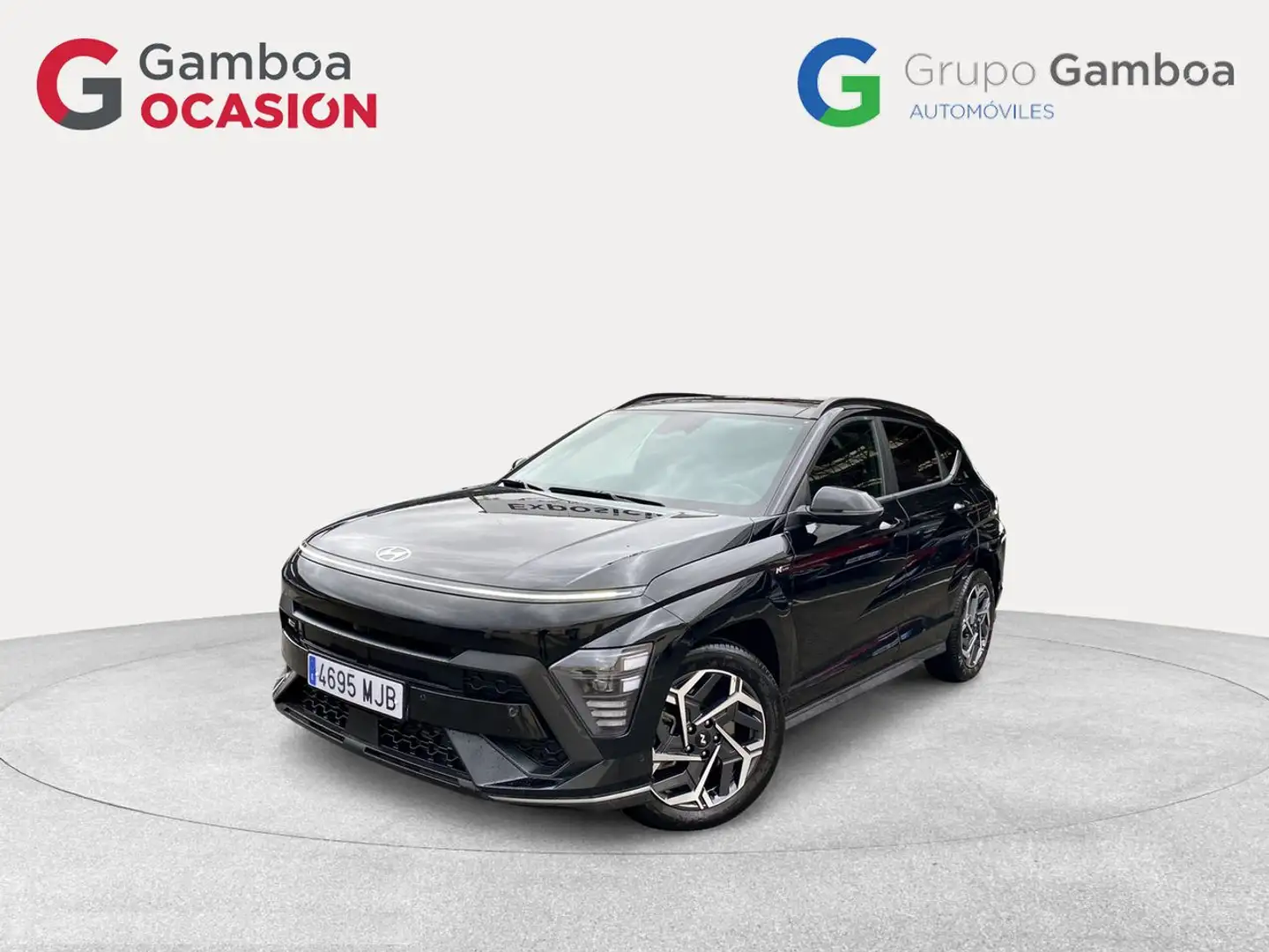 Hyundai KONA 1.6 TGDI Nline Style 4x4 DT Negro - 1