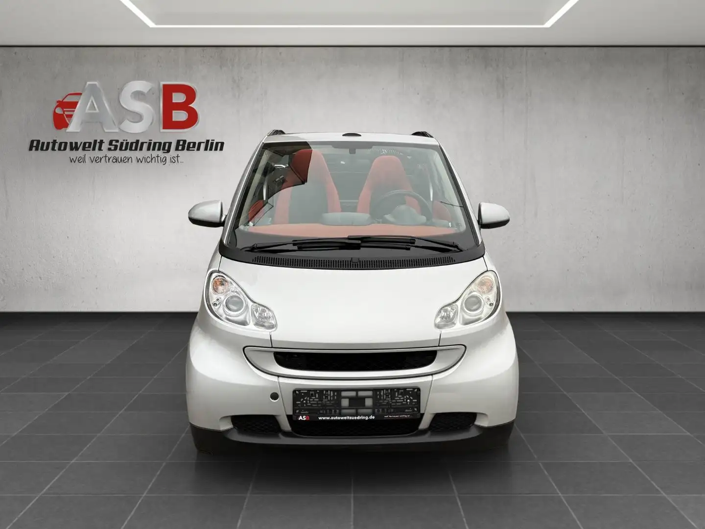 smart forTwo cabrio passion Klima*Automatik*Servolenk. Silber - 2
