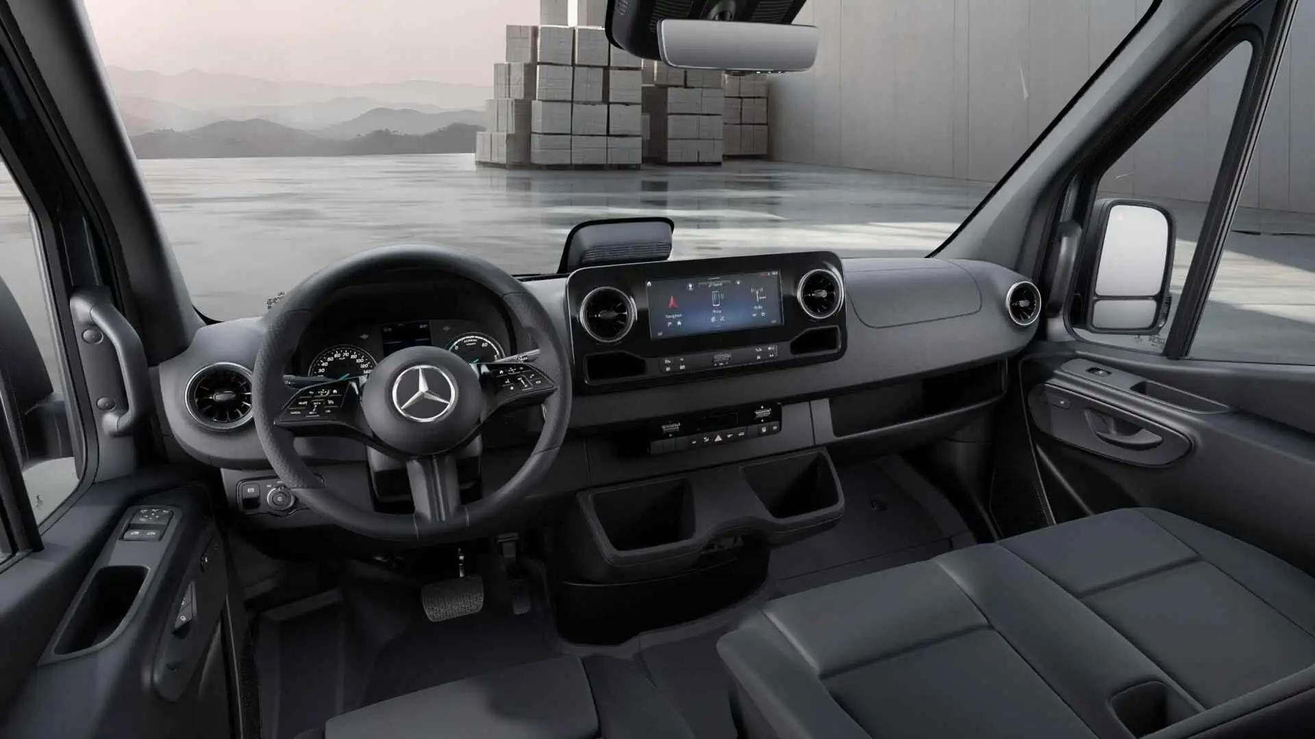 Mercedes-Benz 320 ESPRINTER PANEL VAN L2 RWD PRO | DC Charger | Smar Šedá - 2