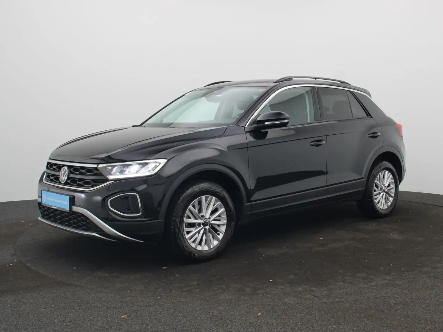 Volkswagen T-Roc Life 1.5 TSI DSG / Navi, App, LED, DAB+ Schwarz - 2