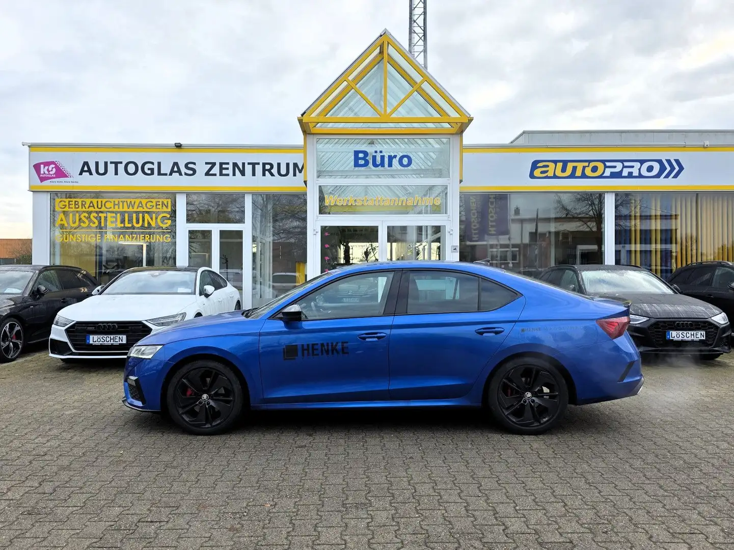 Skoda Octavia Limo RS Canton Sound elektrische Sitze Bleu - 1