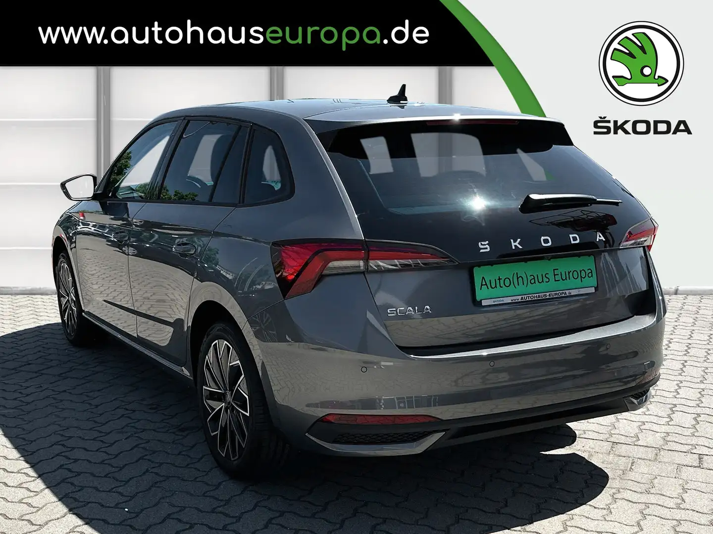 Skoda Scala 1.0 TSI Tour Matrix AHK Navi WSS LHZ SHZ Spurw. Gris - 2