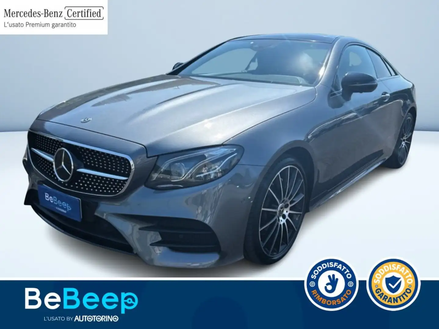 Mercedes-Benz E 220 E COUPE 220 D PREMIUM PLUS 4MATIC AUTO Gris - 1