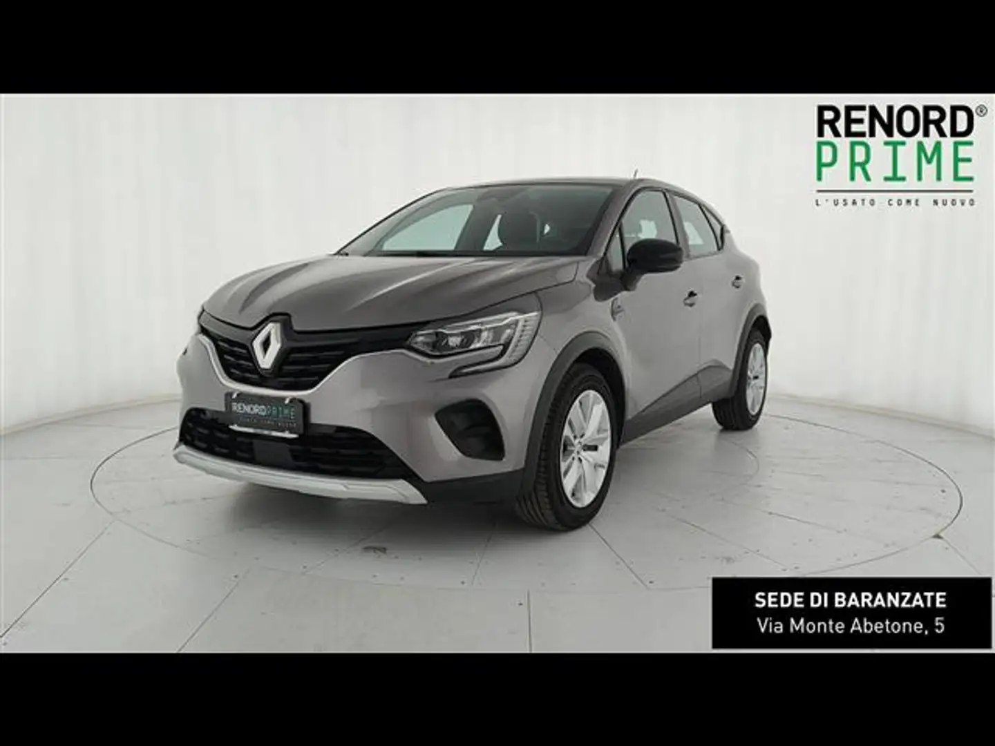 Renault Captur 1.0 tce Zen Gpl 100cv my21 Grijs - 1