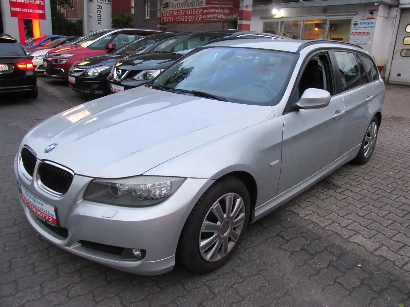 BMW 318 318i Touring*EURO5*TÜV NEU 07/2027/ALU/KLIMA Argent - 2