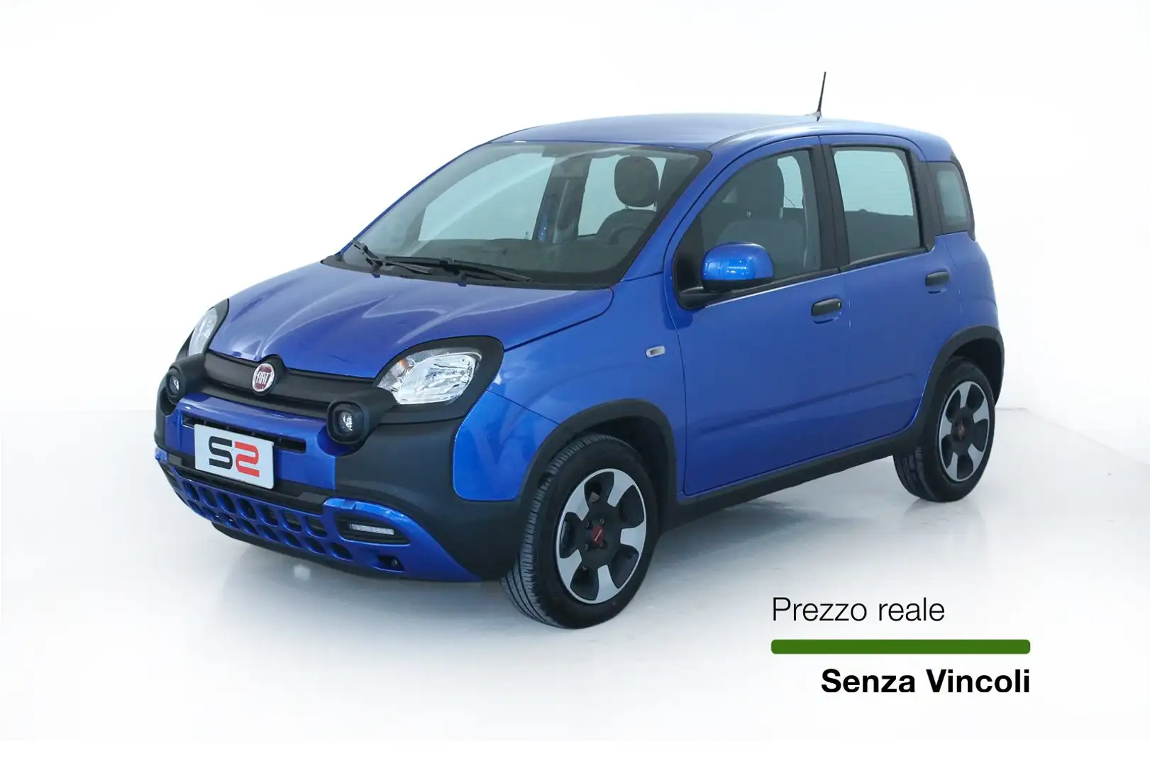 Fiat Panda 1.0 FireFly 70cv S&S Hybrid Cross Radio DAB bluetooth 7" touchscreen apple carplay/android auto Blau - 1
