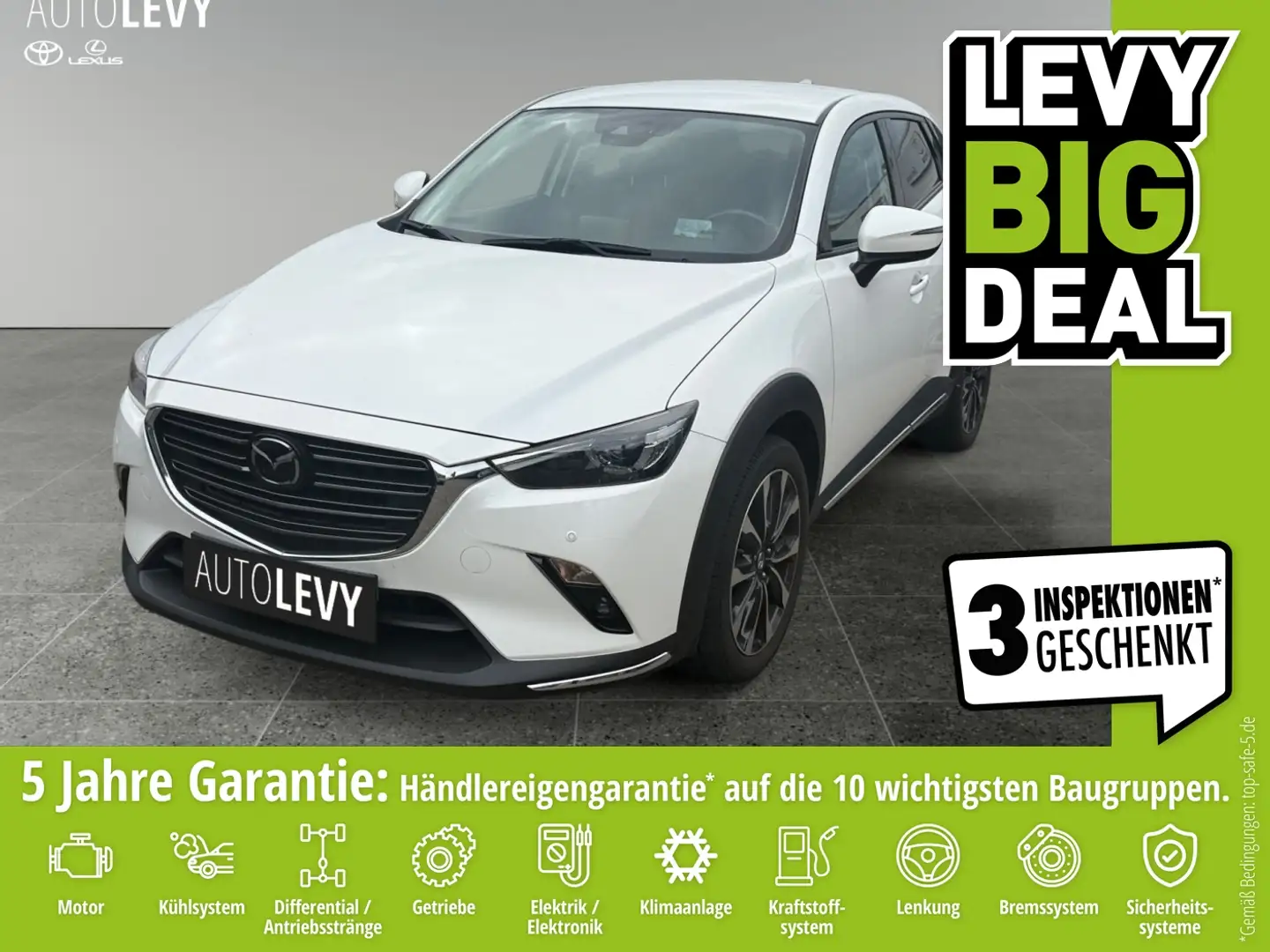 Mazda CX-3 2.0 SKYACTIV-G 121 Sports-Line HeadUp*Navi Nero - 1