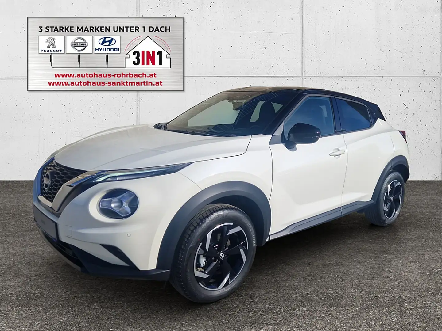 Nissan Juke 1,0 DIG-T Edition 50 Weiß - 1
