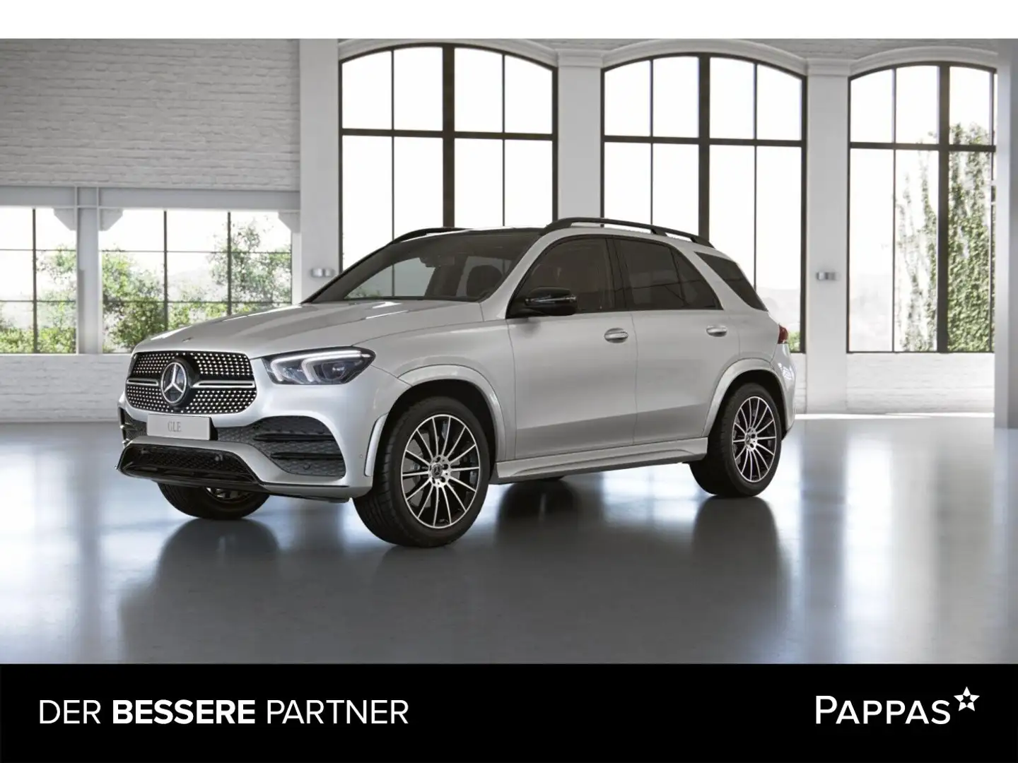 Mercedes-Benz GLE 400 d 4MATIC HUD Distr PTS Navi Sitzklima Weiß - 1