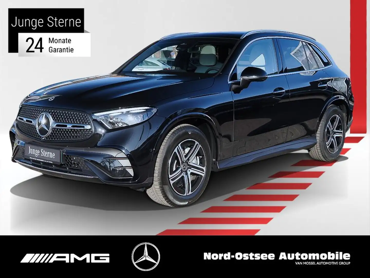 Mercedes-Benz GLC 300 4M AMG EDITION AHK PANO BURMESTER 360° Negro - 1