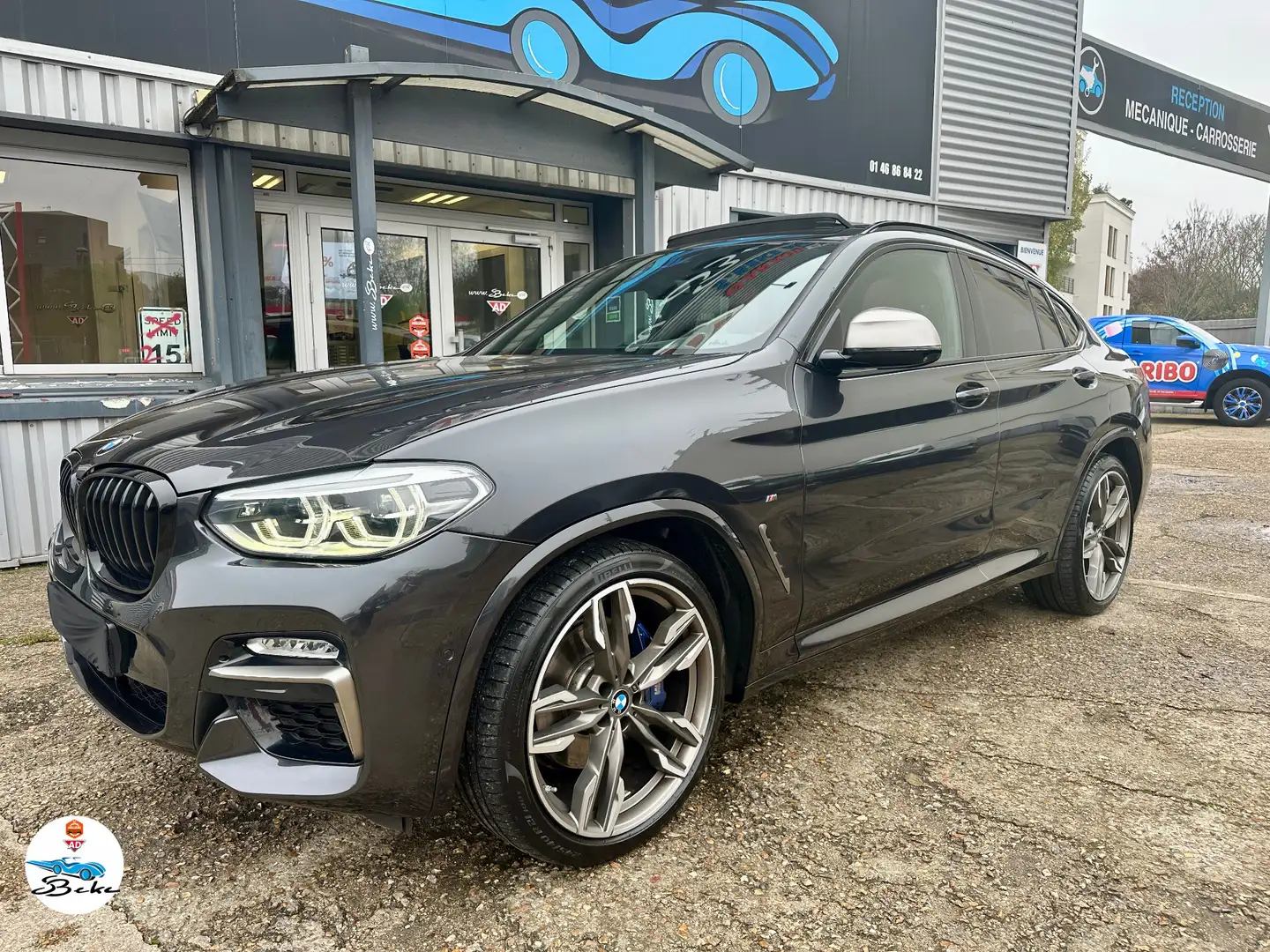 BMW X4 M40d 326ch BVA8 Gris - 2