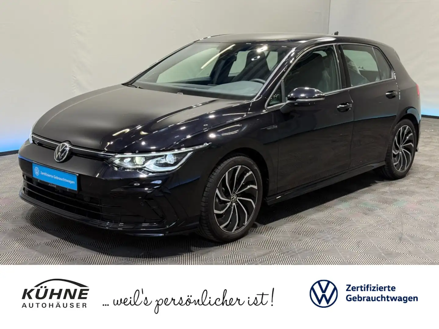 Volkswagen Golf R-Line 1.5 eTSI DSG | MATRIX NAVI KAMERA Schwarz - 1