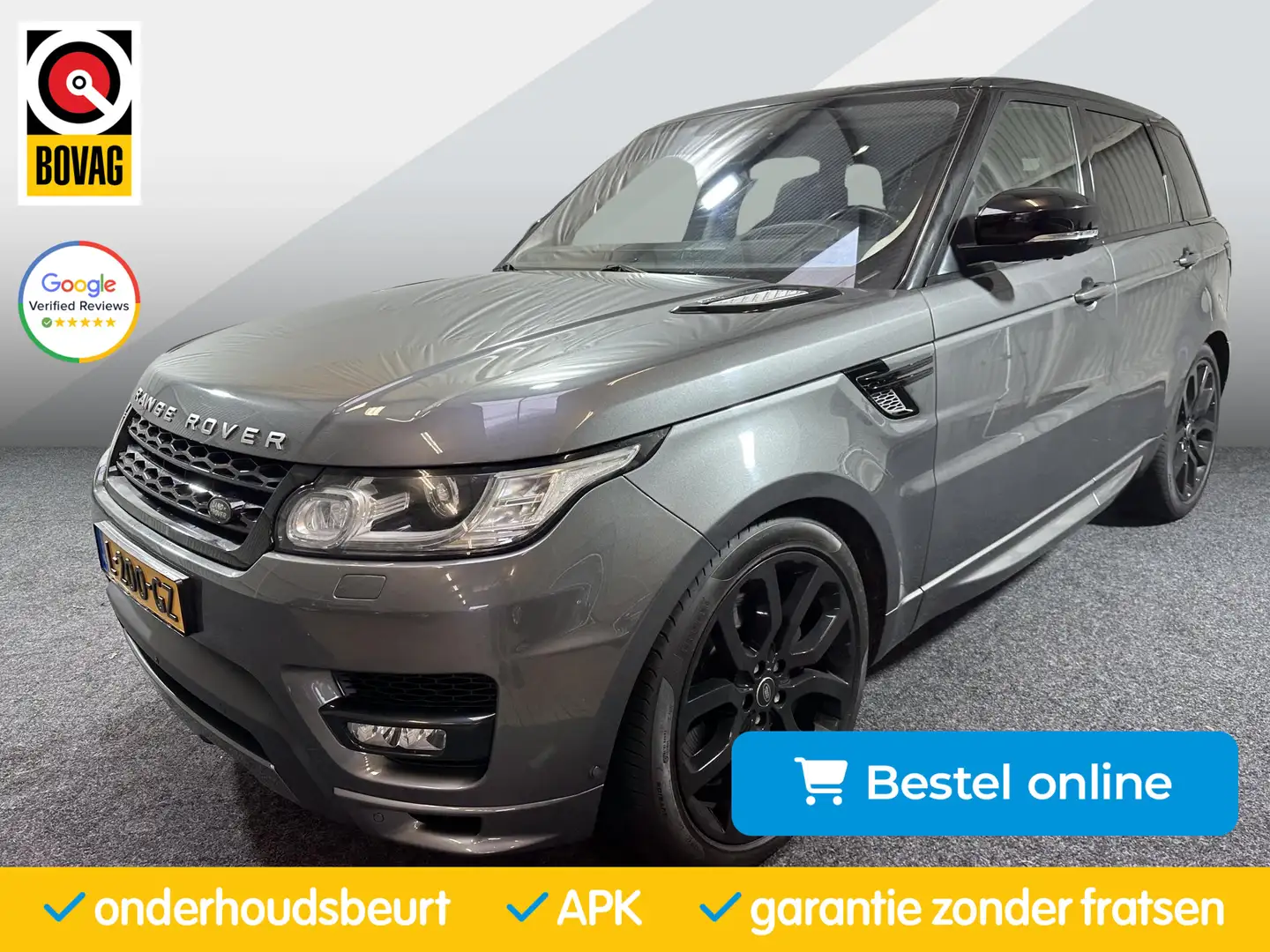 Land Rover Range Rover Sport 5.0 V8 Supercharged Autobiography Dynamic Grijs - 1