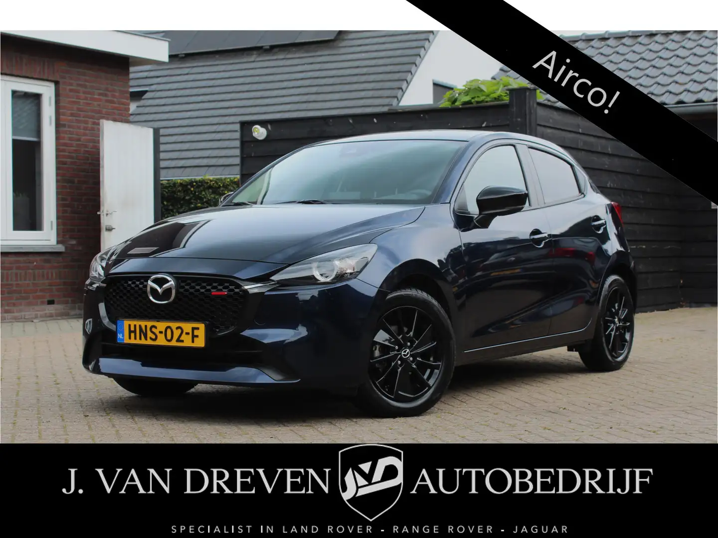 Mazda 2 1.5 SkyActiv-G 90 Homura - Stoel- stuurverwarming, Bleu - 1
