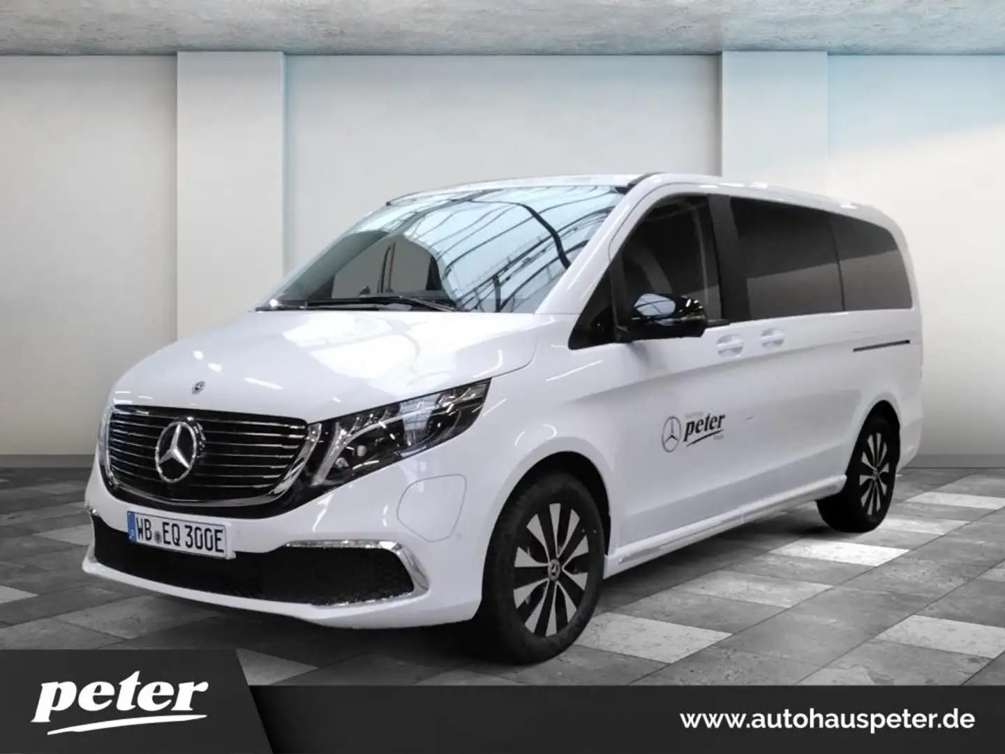 Mercedes-Benz EQV 300 Lang DISTR+LED+MBUX+NAVI+KAMERA Білий - 1