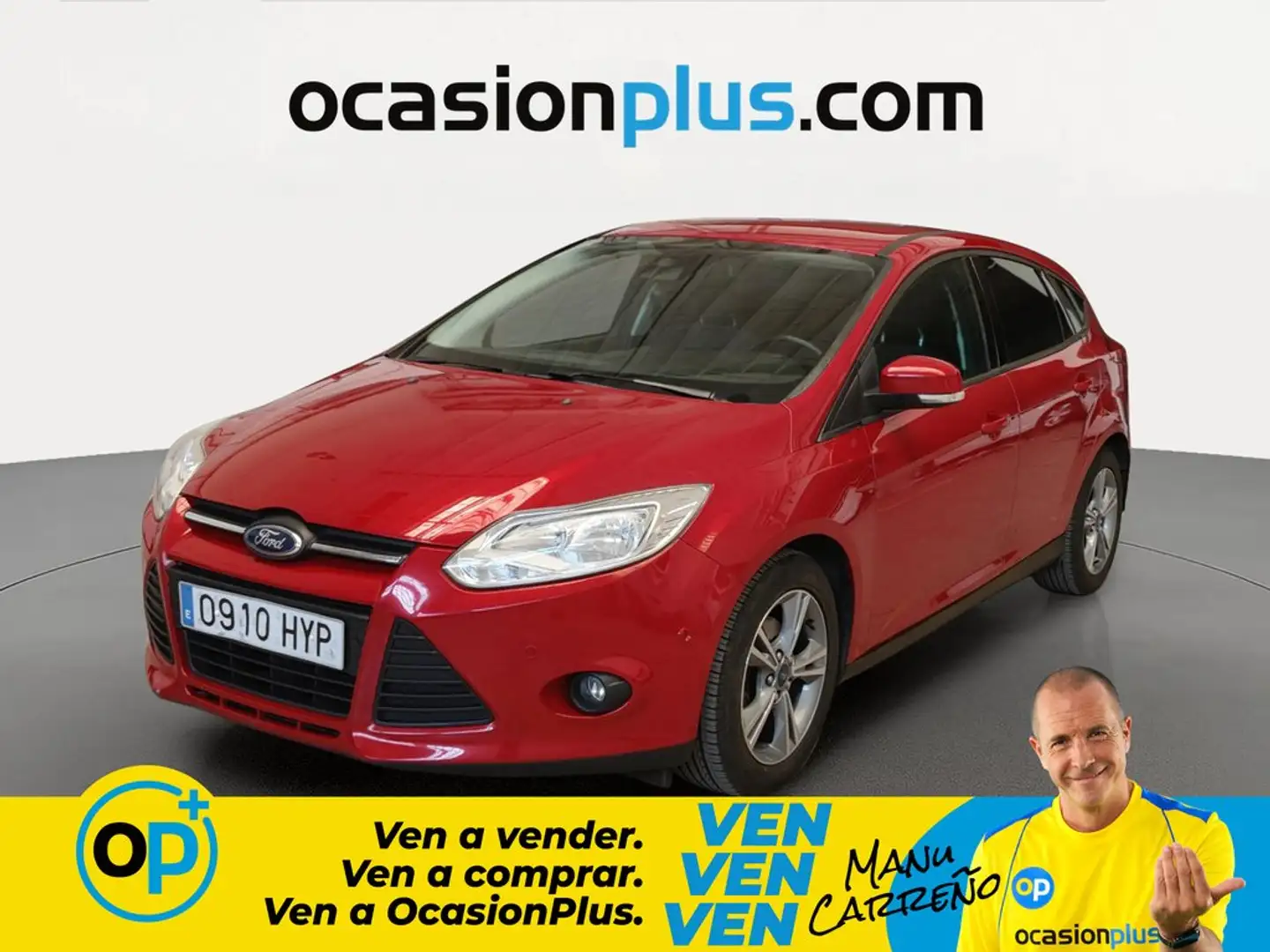 Ford Focus 1.6TDCi Edition 115 Rojo - 1