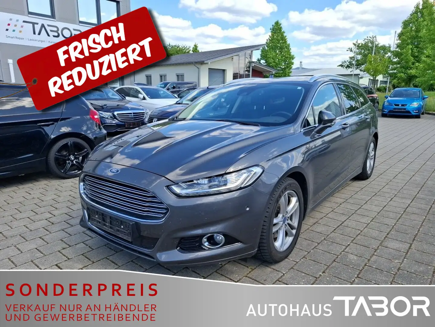 Ford Mondeo Turnier 2.0 TDCi Tit AWD Aut Nav ACC Pano Silber - 1