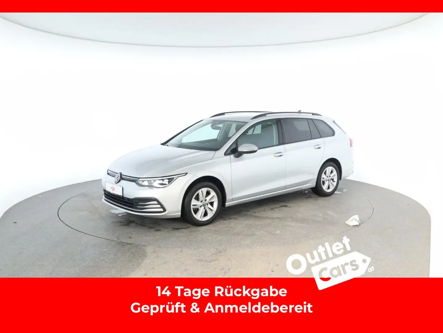 Volkswagen Golf Variant Golf VIII Variant 2.0 TDI Life ASSIST+CARPLAY+LM Silber - 1