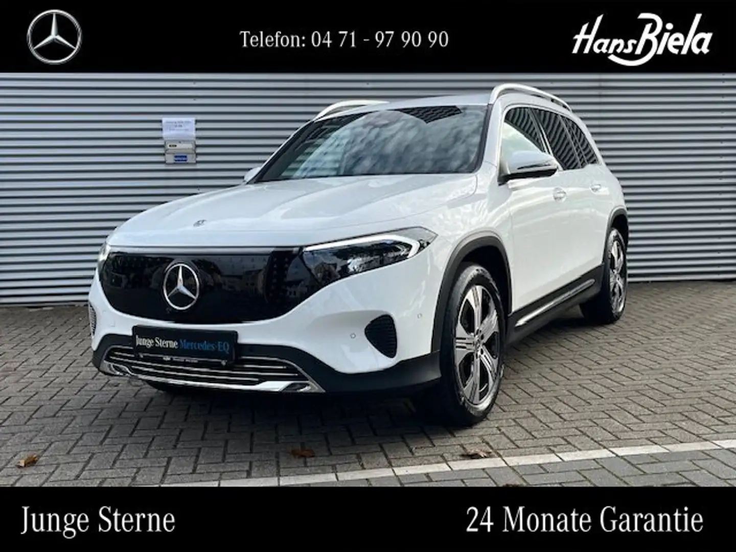 Mercedes-Benz EQB 350 EQB 350 4M ProgressiveAdv+/19"/Distr/Memory/360 Weiß - 1