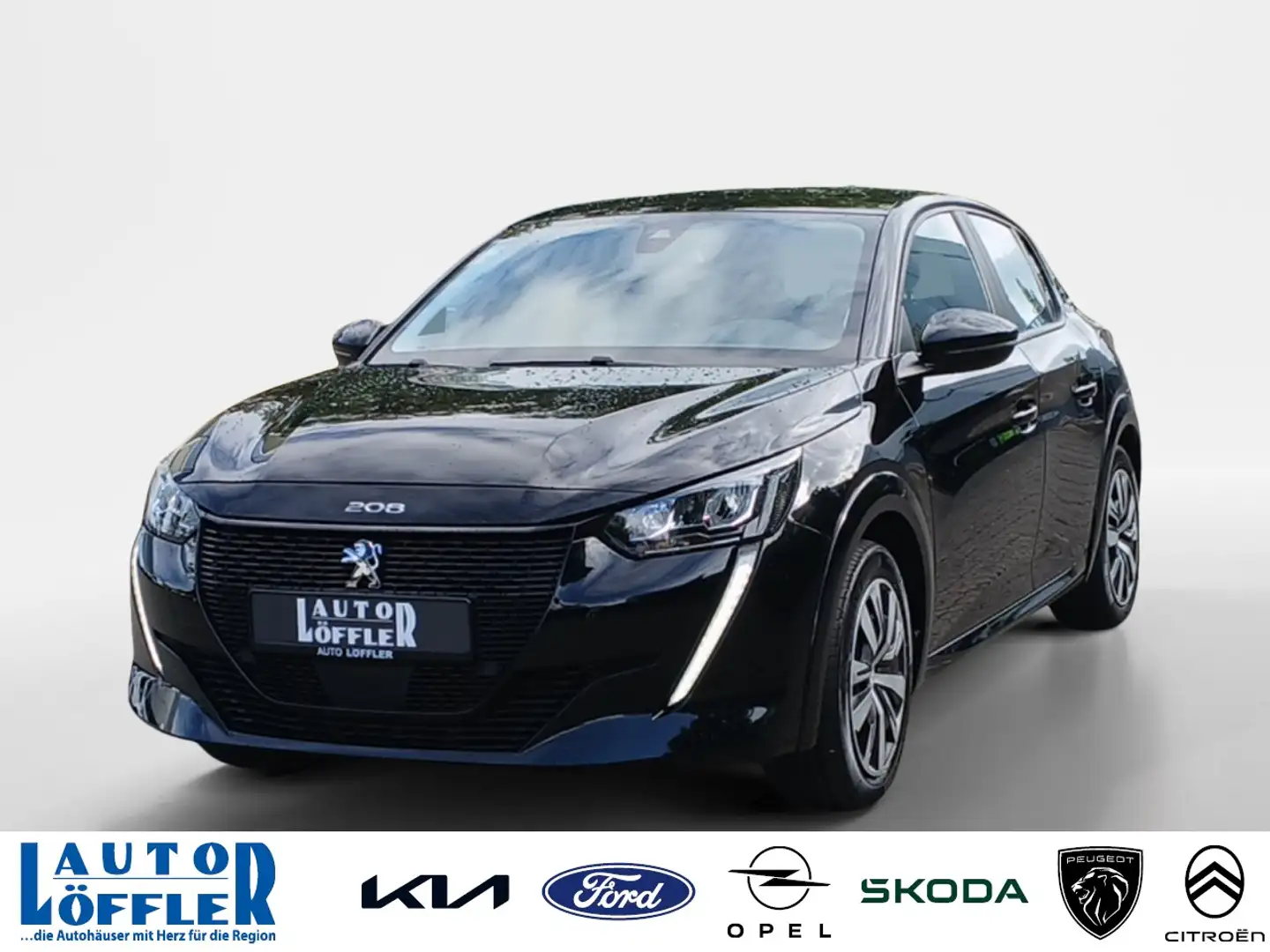 Peugeot 208 Active SHZ^ TEMP^ KLIMA^ RFK^ PDCH^ Klima Nero - 1