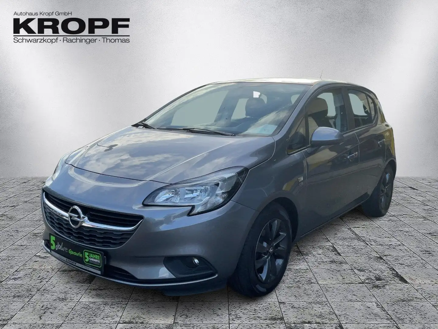 Opel Corsa E 1.2 120 Jahre SHZ+LM+PDC Grau - 2