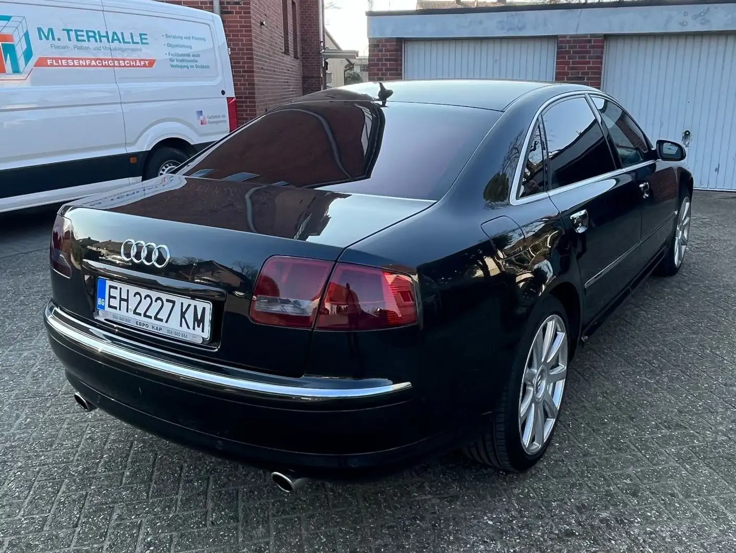 Audi A8 A8 4.2 quattro Langversion Fekete - 2