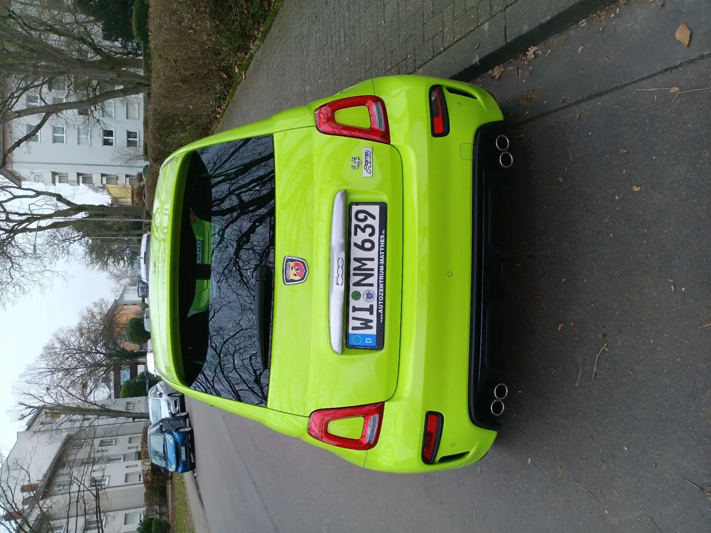 Fiat 595 Abarth C Pista Groen - 2