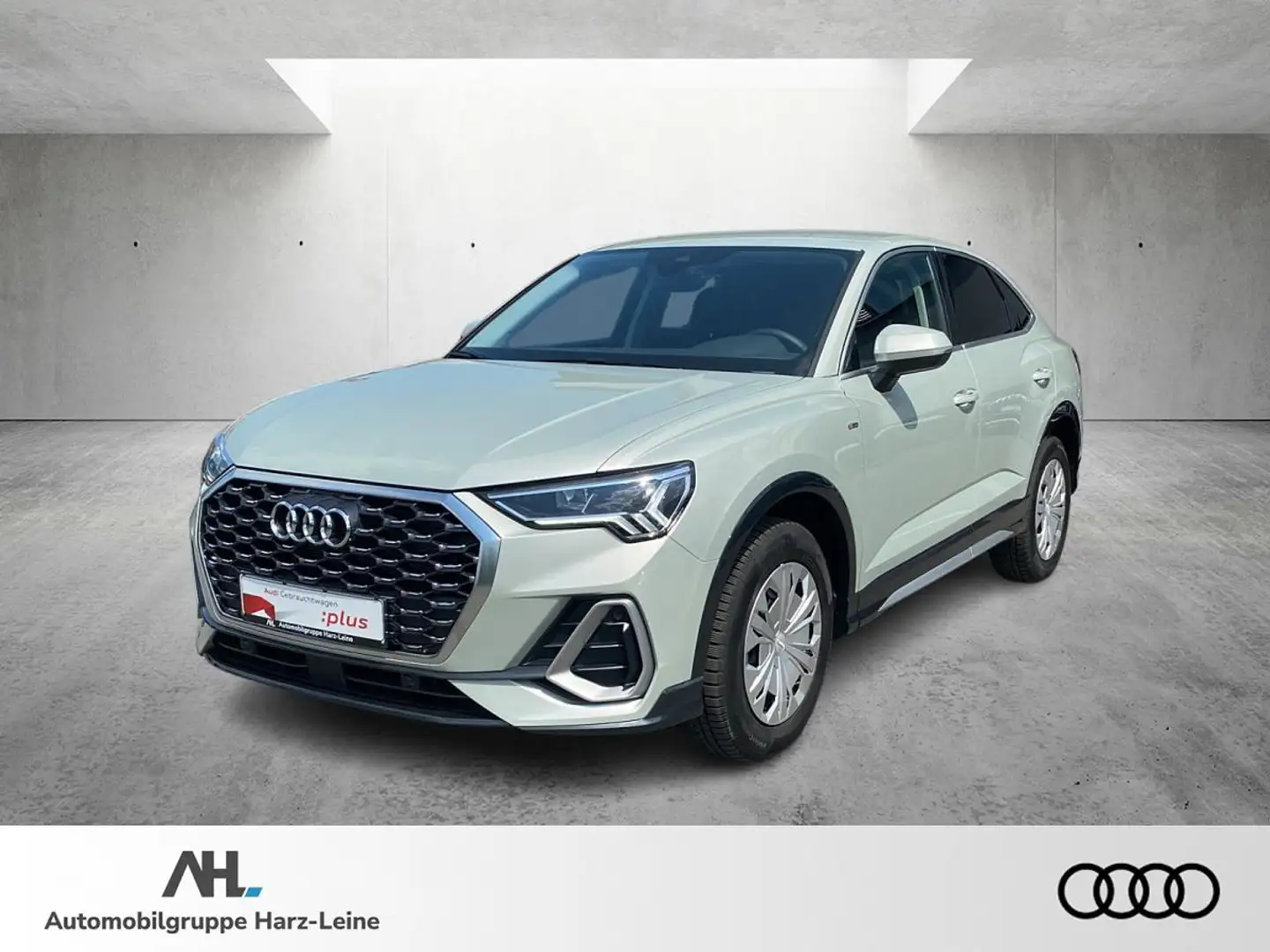 Audi Q3 35 TFSI Sportback S line Anhängervorrichtung Komfo Silber - 1