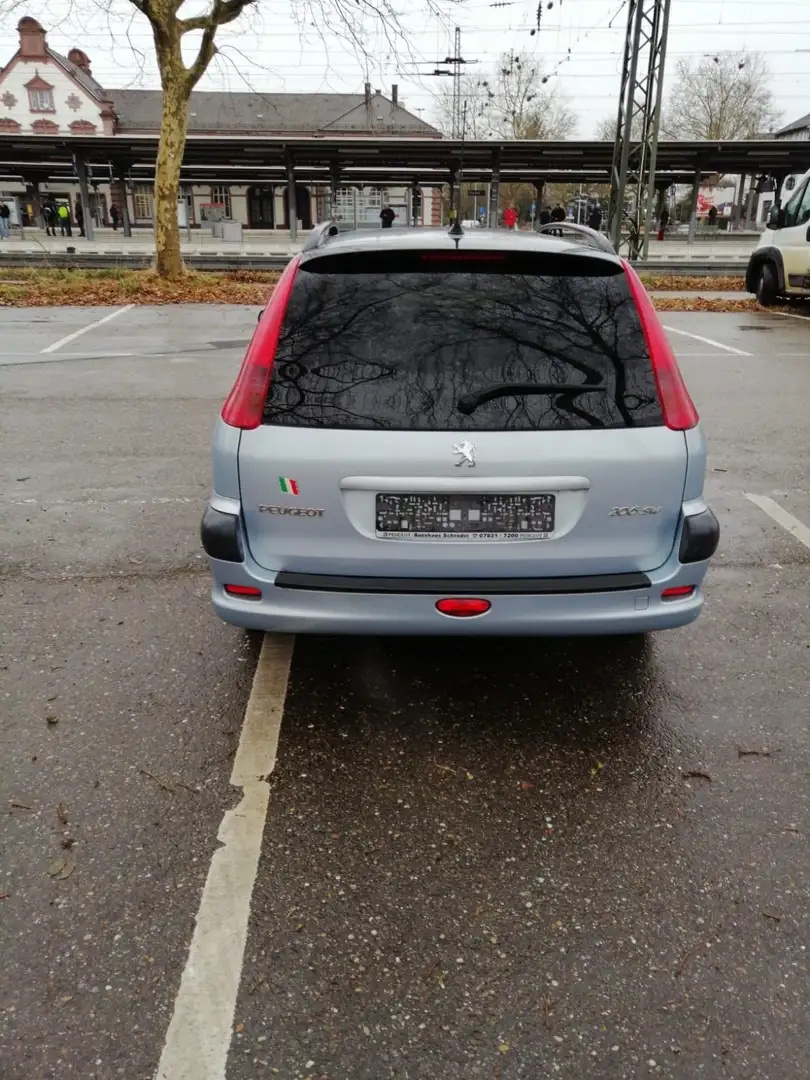 Peugeot 206 206 Petit Filou 75 tuv neu Argent - 2