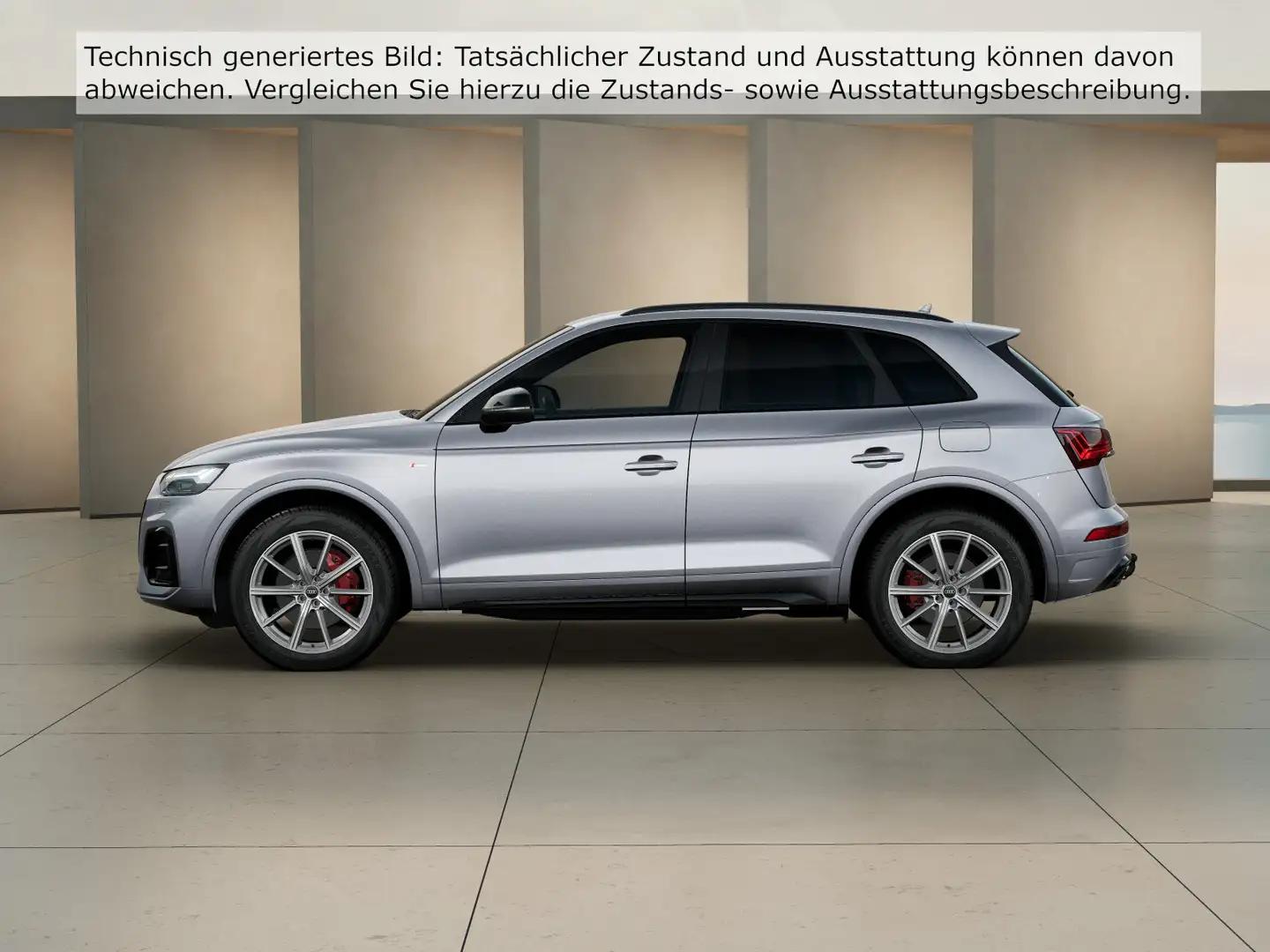 Audi Q5 S-Line 50 TFSIe quattro S-tronic / AHK, B&O Silber - 2