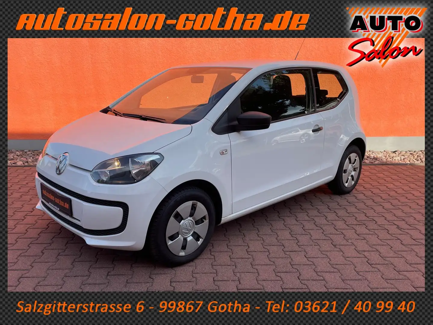 Volkswagen up! take up! KLIMA+Scheckheft 2.Hand TÜV02.2027 Wit - 1