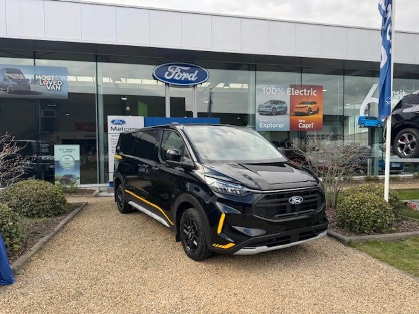 Ford Transit Custom 2.0 TDCi L2H1 Trail S/S (EU6.2) Чорний - 1