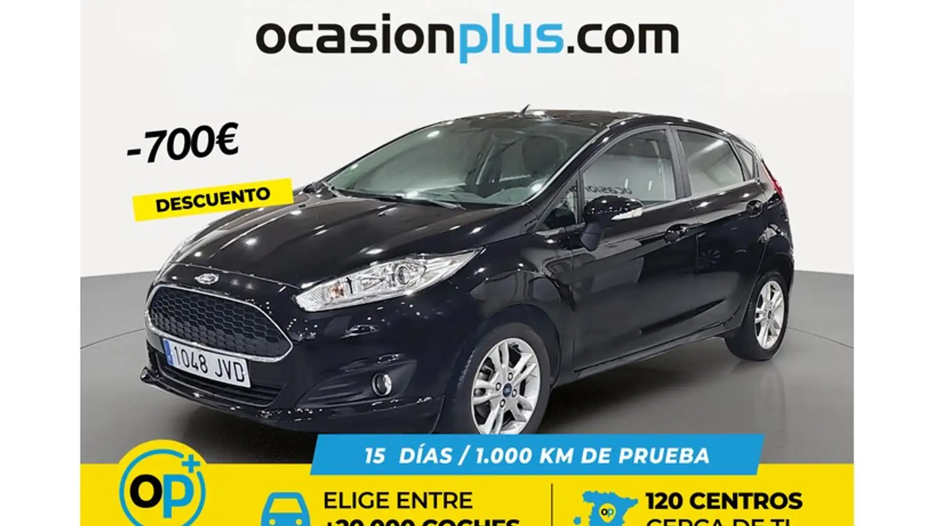 Ford Fiesta 1.25 Trend 82 Negro - 1